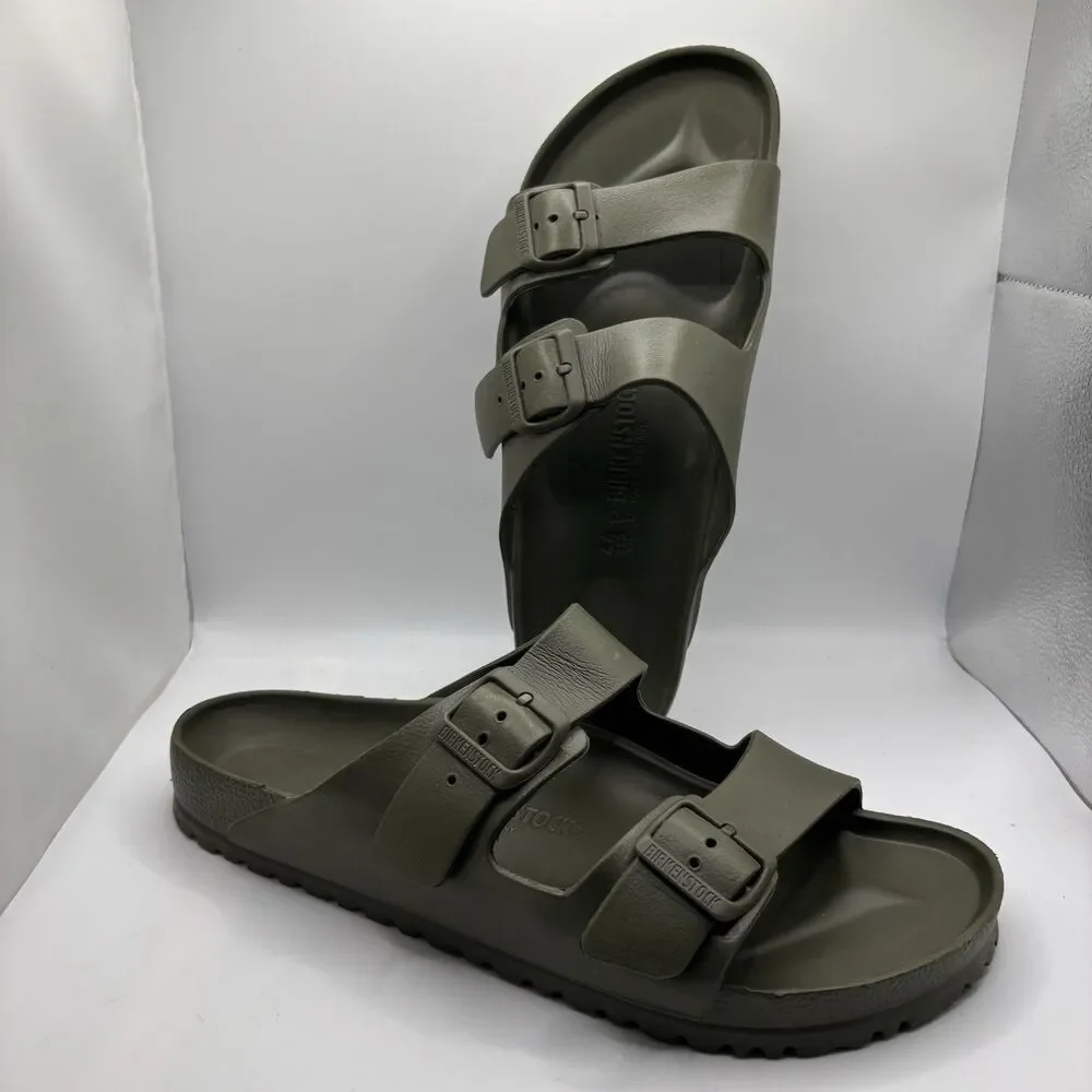 Birkenstock Arizona EVA Mens 11 (EU44) Green Sandal Beach Summer Preppy Open Toe